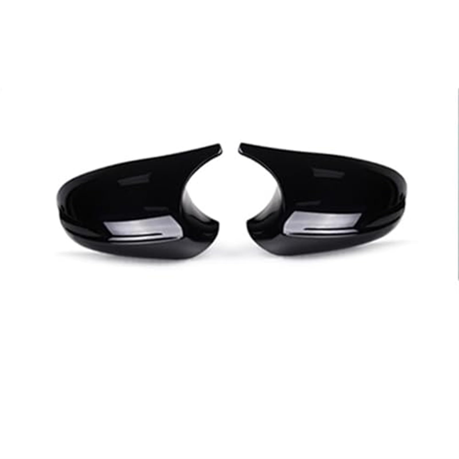 Vuzmode Seitenspiegelkappe Außenspiegelabdeckung, for, E90 E91 2005-2011 E92 E93 2006-2013 E81 E82 E88 E87 E88 Autozubehör Außenspiegel Ersatzteile Auto-Außenspiegelabdeckung(ABS BLACK-01) von Vuzmode