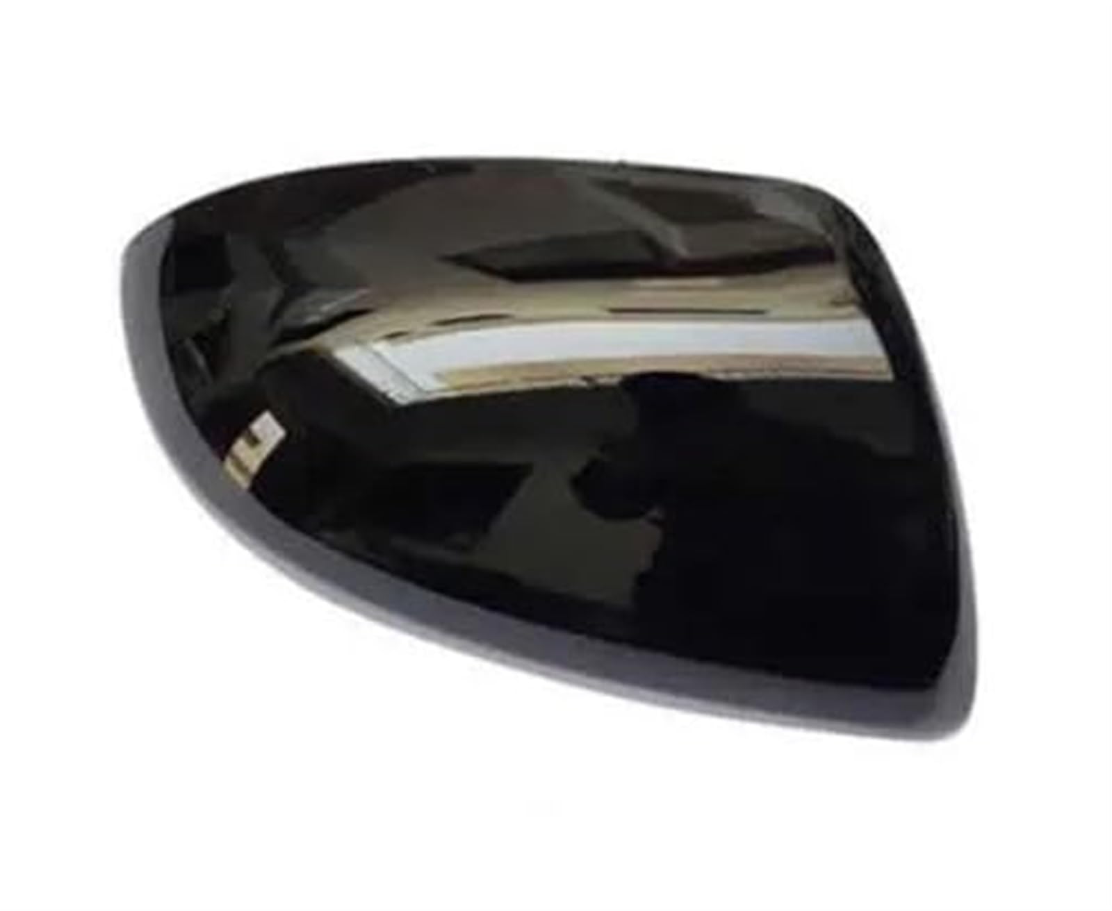 Vuzmode Seitliche Rückspiegelabdeckung, for Mazda 2 3 1.6 Außenspiegelkappe mit den farbig lackierten Außenspiegeln Ersatzteile Auto-Außenspiegelabdeckung(Black Right R) von Vuzmode