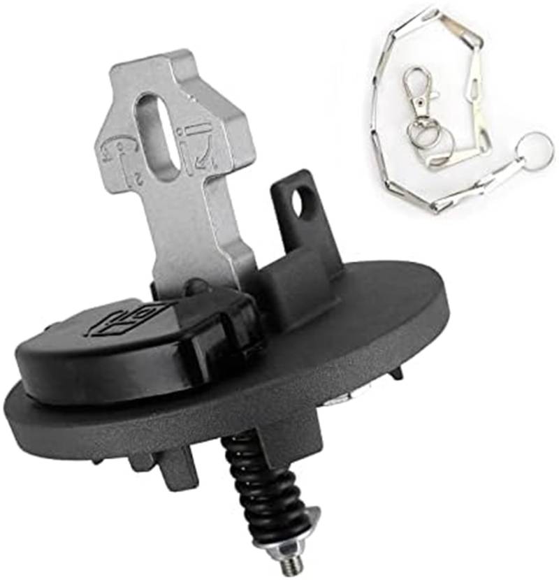 Vuzmode Tankdeckel for John Deere, Planierraupe, Raupenbagger 1050K 550K 650K 700K 750K 764 850JR 850K, Bagger E210LC E240LC E300LC E330LC E360LC, Holzfäller und Buncher, Raupenbagger 803M 853M 859M T von Vuzmode