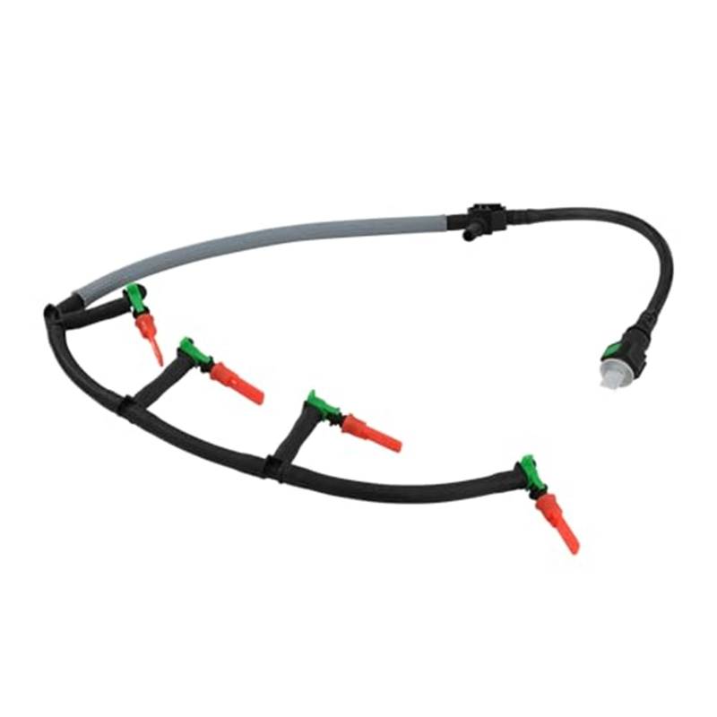 Vuzmode Twilight Garage Einspritzdüsen-Kraftstoffrücklauf-Leckrohr BK2Q-9K022-AF 9801197080, for Transit Mk7 Mk8 FWD 2.2 TDCi Boxer Relay 2.2 HDI Ducato 2.2 D Motoröl-Rücklaufschlauch von Vuzmode