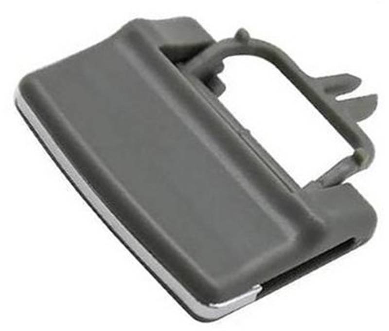 Vuzmode Vorne Hinten Klimaanlage AC Vent Outlet Tab Clip Slider, for Mercedes, for Benz, W164 X164 ML GL 300 350 450 500 Ersatz für den Lüftungsclip im Auto(Front Gray) von Vuzmode