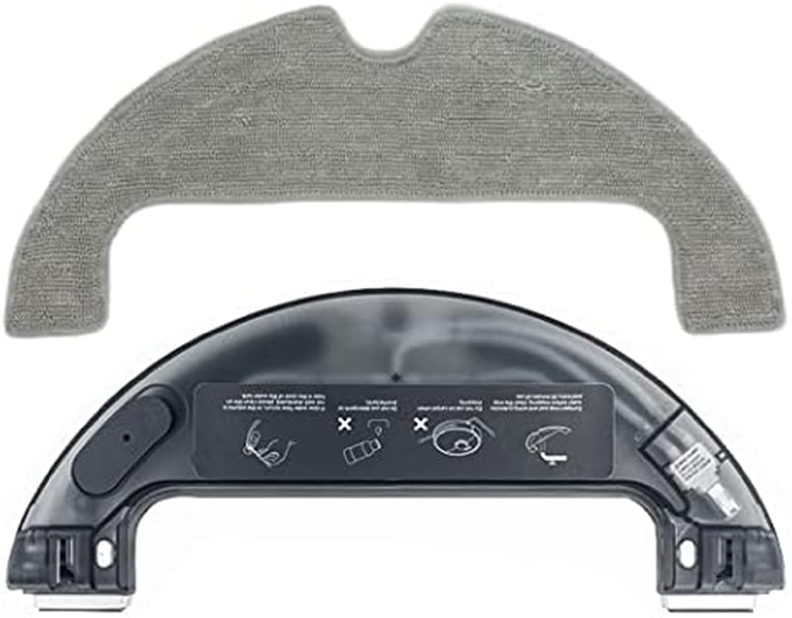 Vuzmode Wassertank und Wischtuch-Pad, for Xiaomi, Mijia STYTJ05ZHM, for Dreame, L10 Plus Roboter-Staubsauger, Ersatzteile Staubsauger-Mopp-Pads Vuzmode Wassertank und Wischtuch-Pad, for Xiaomi, Mijia STYTJ05ZHM, for Dreame, L10 Plus Roboter-Staubsauger, Ersatzteile Staubsauger-Mopp-Pads von Vuzmode