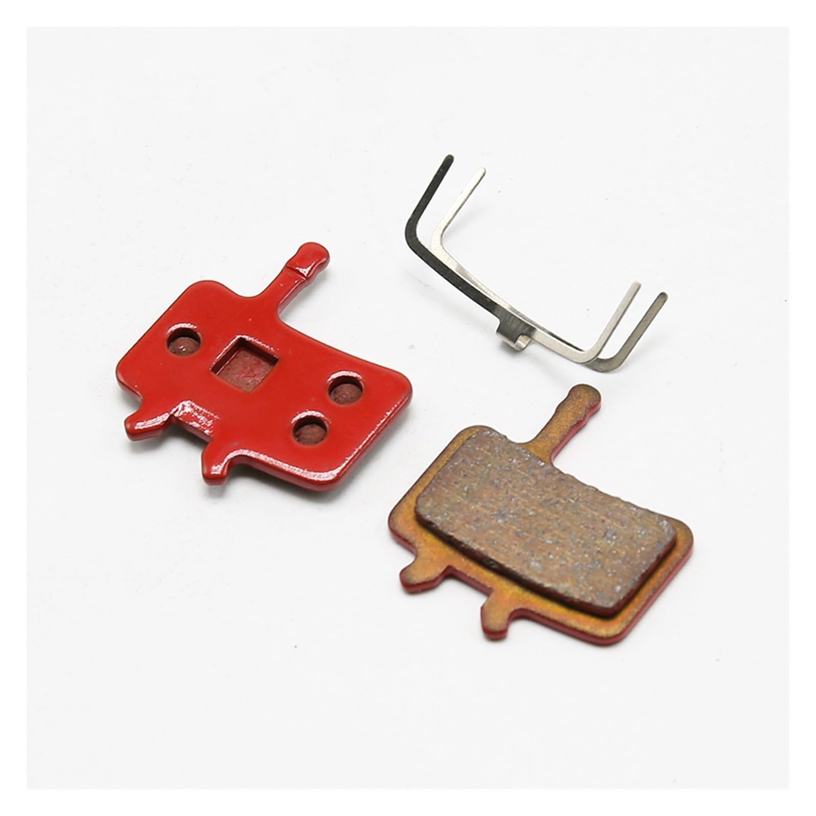Vuzmode for Avid Juicy 3 5 7, for Avid BB7 MTB Mountainbike-Scheibenbremsteile, 4 Paar Fahrradbremsbeläge Fahrradbremsbeläge(Red) von Vuzmode