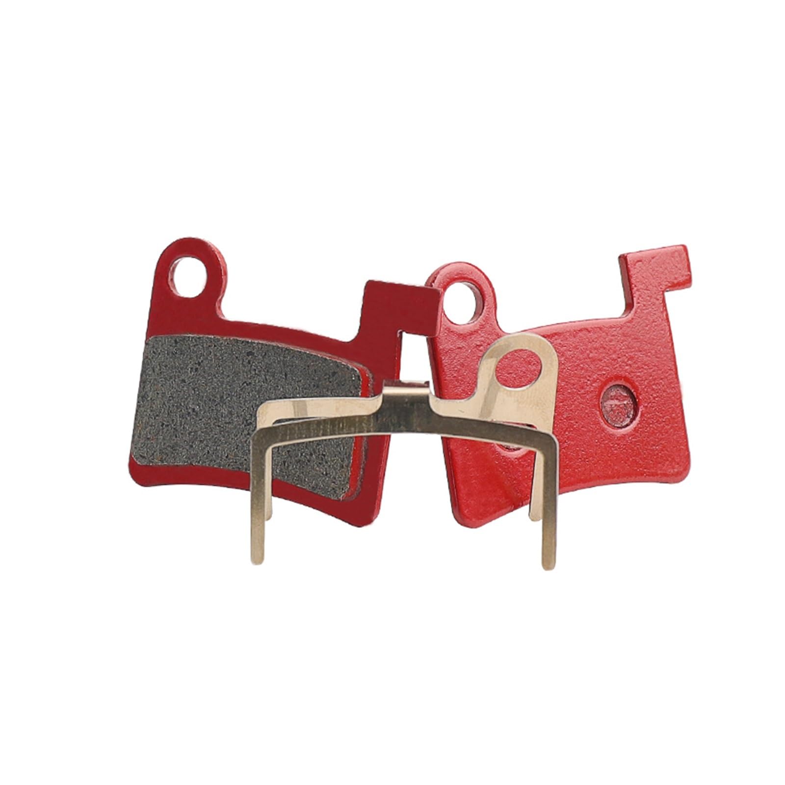 Vuzmode for Elida-Lithium-Klappbatterie, 1-4 Paar Elektrofahrrad-Scheibenbremsbeläge Harz-Halbmetall-MTB-Fahrrad-Scheibenbremsbeläge Fahrradbremsbeläge(1 Pair) von Vuzmode