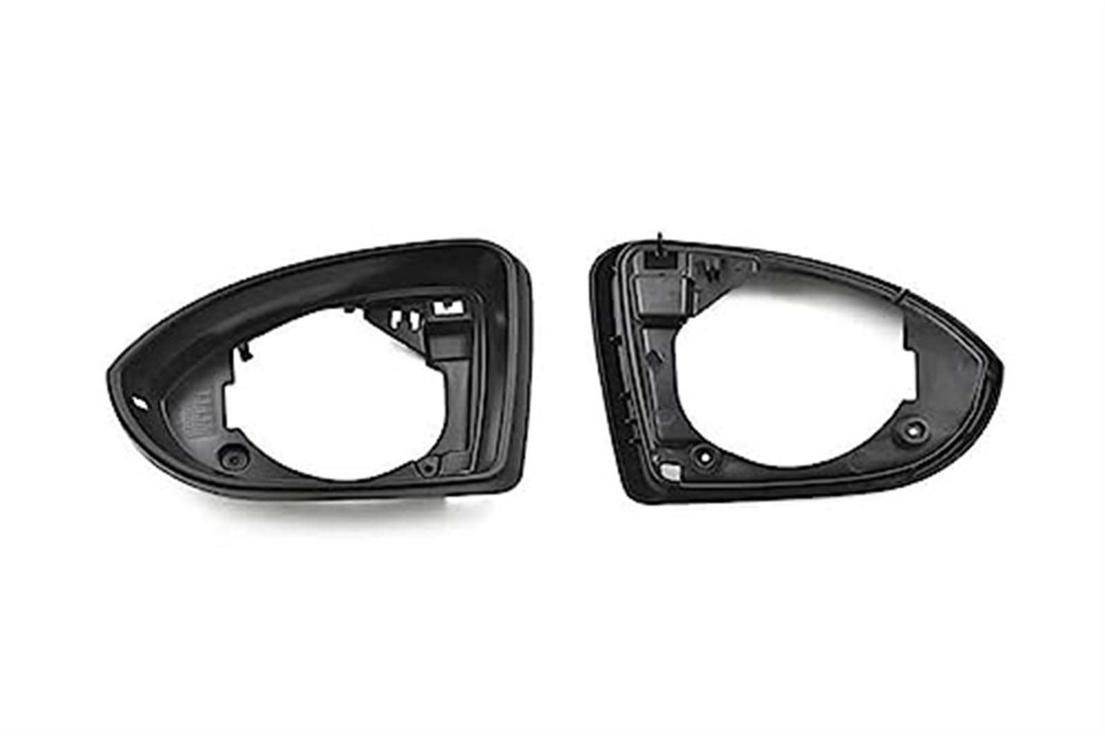 Vuzmode for Golf, 7 2014-2020 Auto-Ersatzteile Äußerer Rückspiegelrahmen Seitliche Rückspiegelabdeckung Deckelschale Rückspiegelabdeckung Auto-Außenspiegelabdeckung(Black 2PCS Left and Right) von Vuzmode