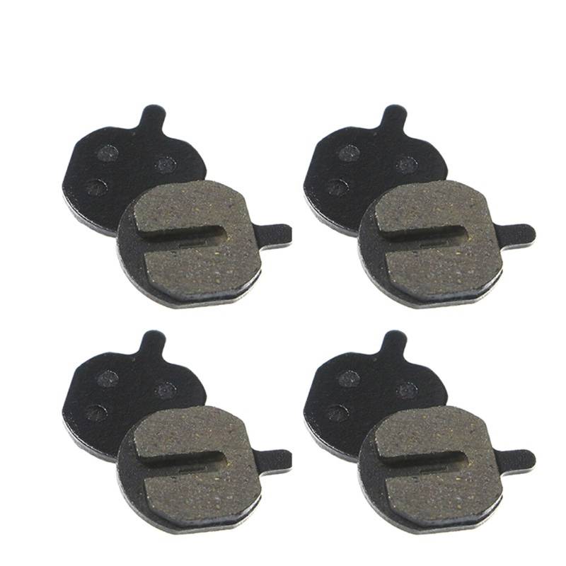 Vuzmode for Hayes Sole MX2 MX3 MX4 MX5 CX5 Jak-5, 6 Paar Halbmetall-Fahrrad-Scheibenbremsbeläge Fahrradbremsbeläge von Vuzmode