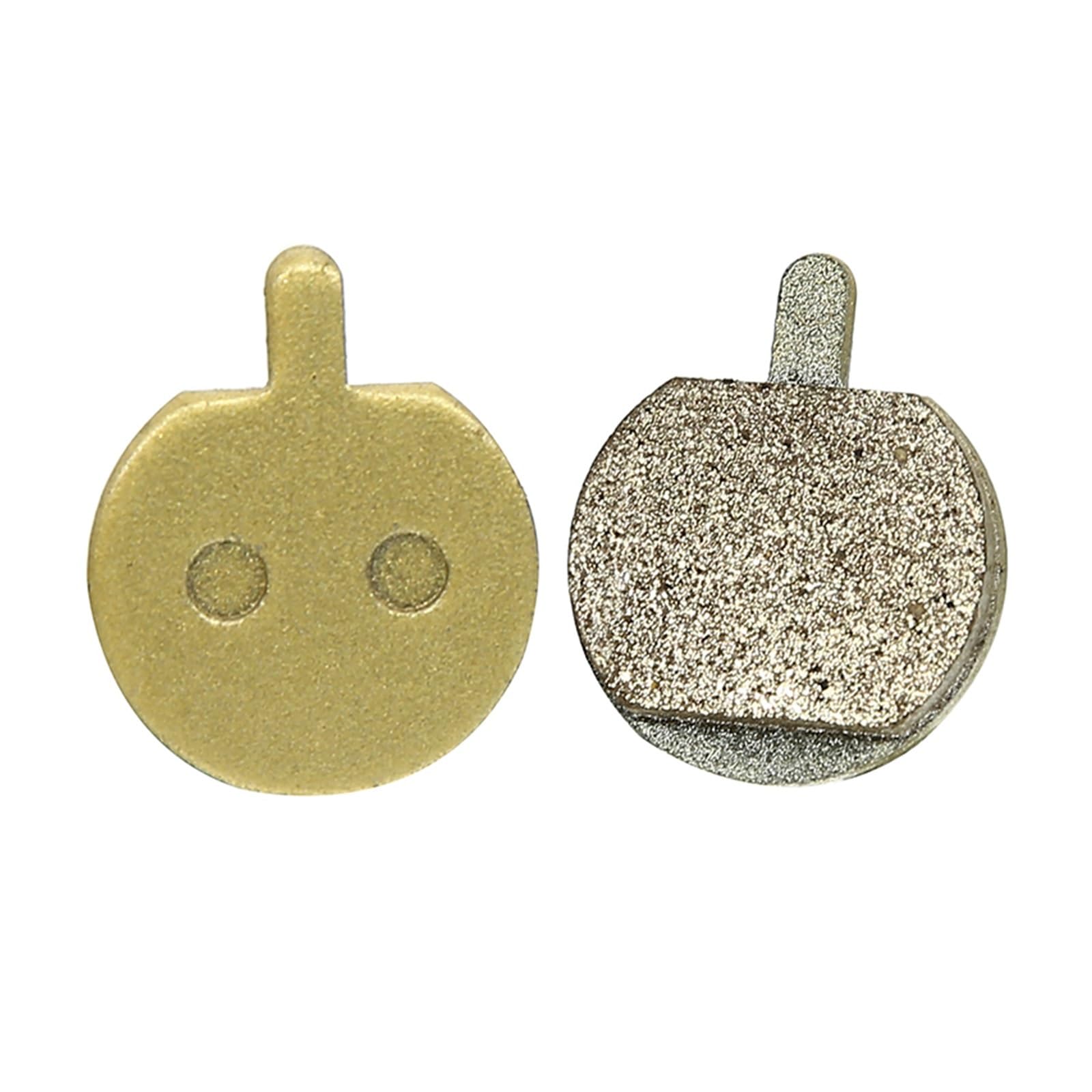 Vuzmode for Jak-5 Halbmetall-Reibung, langlebige Mountainbike-Zubehör-Bremsbeläge, 1 Paar hydraulische MTB-Fahrrad-Scheibenbremsbeläge Fahrradbremsbeläge(1 Pair Copper Base) von Vuzmode