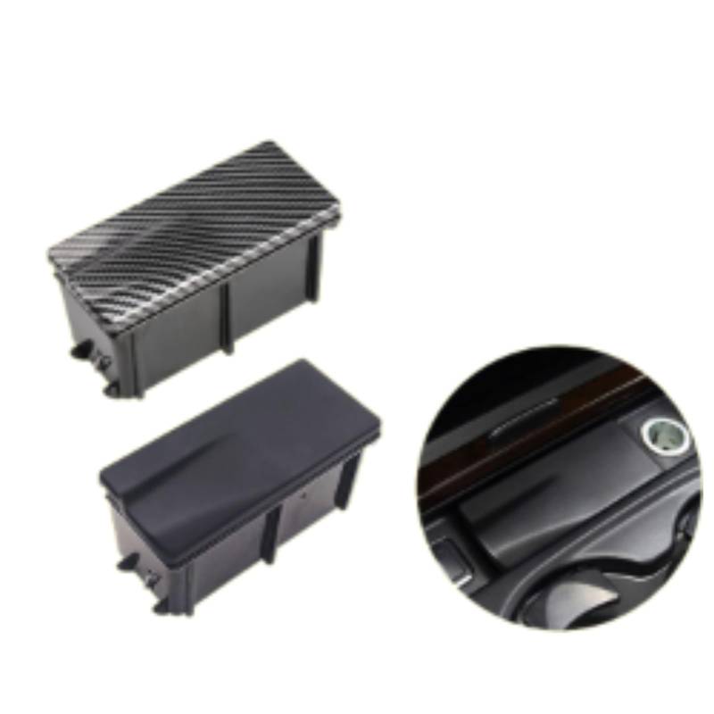 Vuzmode for Mercedes-Benz, for Ml-cla Gl-cla W166, Zentralverriegelung Aschenbecher Gle-cla W292 Box 1668100330 Tragbarer Aschenbecher fürs Auto(Ashtray Black) von Vuzmode