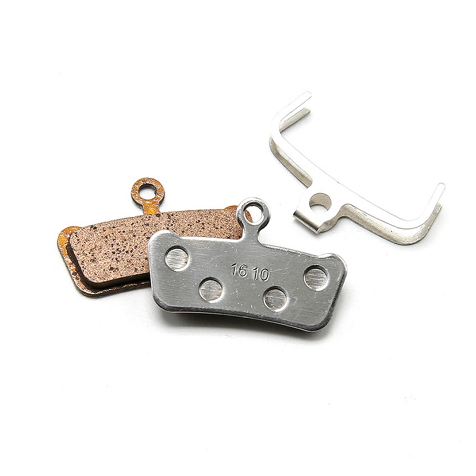 Vuzmode for SRAM, for Avid X0 Trail, for SRAM, for Guide R RS RSC MTB Mountainbike-Scheibenbremse, 4 Paar Fahrradbremsbeläge Fahrradbremsbeläge(Silver) von Vuzmode