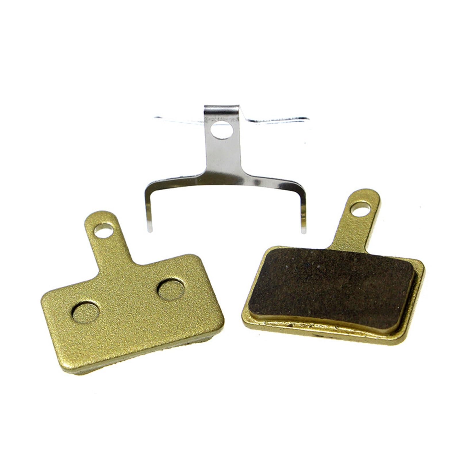Vuzmode for Shimano, for B01S M375 M395 M446 M416 Deore M515 Fahrradbremsteile Zubehör, 4 Paar MTB Fahrradharzkeramik-Scheibenbremsbeläge Fahrradbremsbeläge(Alloy) von Vuzmode