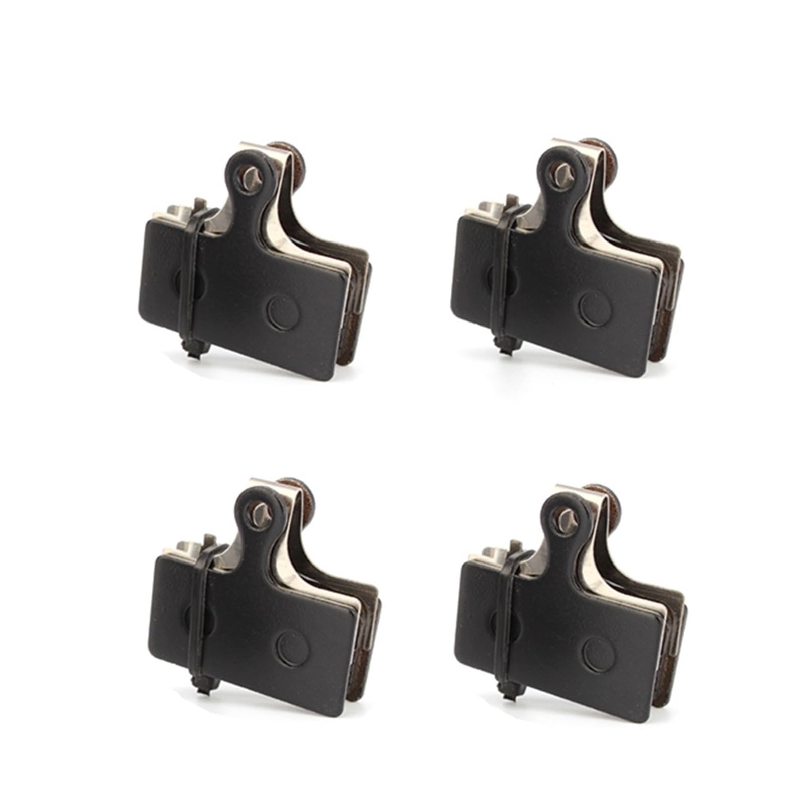 Vuzmode for Shimano, for M615 M666 M675 M785 M960 M985 M988 Rank-Scheibenbremsgerät, 4 Paar (8 Stück) MTB-Fahrrad-Scheibenbremsbeläge Fahrradbremsbeläge von Vuzmode