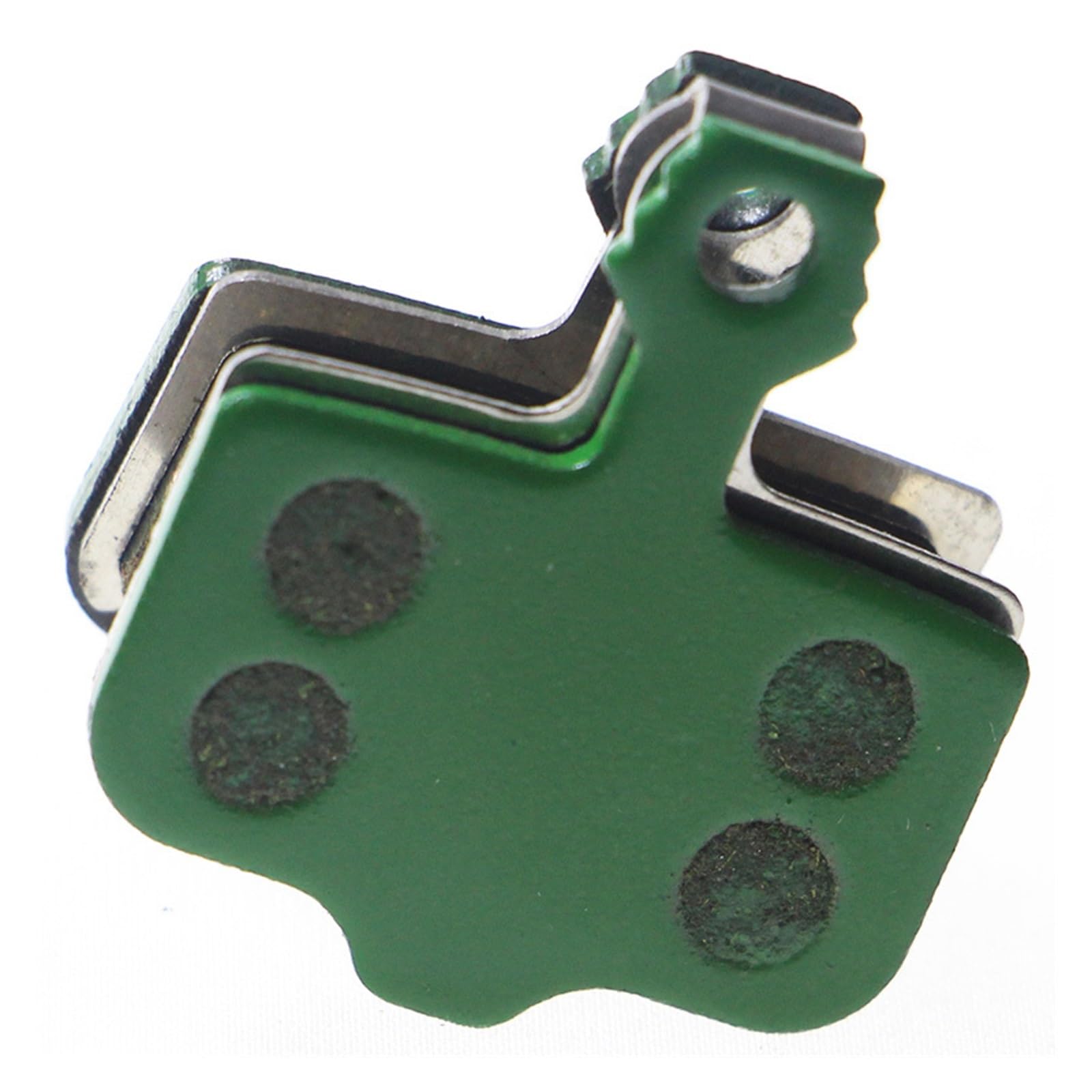 Vuzmode for Shimano, for SRAM, for AVID Elixir MTB Mountainbike Organische Keramik Carbon Zoom-Bremse, 4 Paar Harzgesinterte Fahrrad-Scheibenbremsbeläge Fahrradbremsbeläge(Green) von Vuzmode