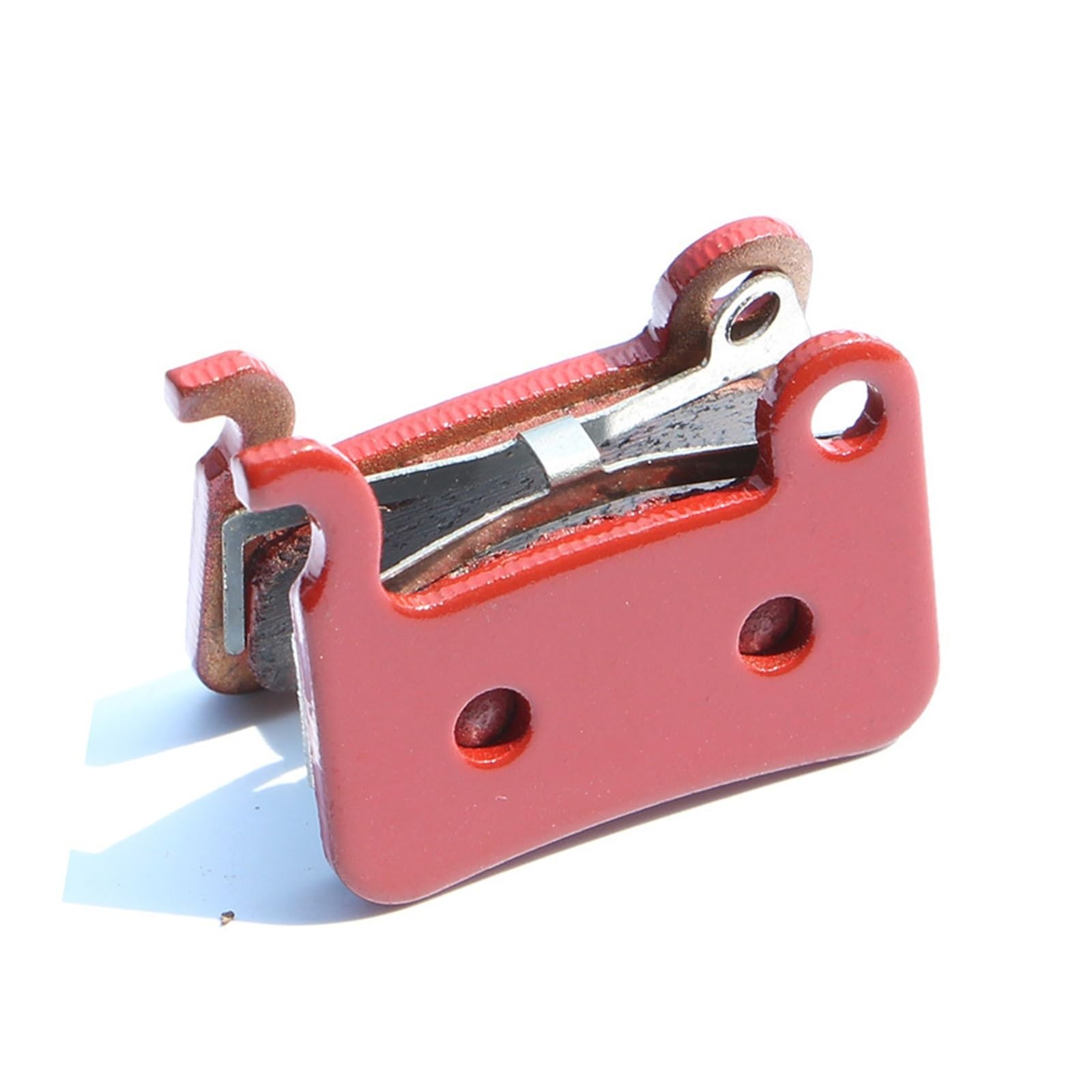 Vuzmode for Shimano, for XTR M975 966 ​​965 XT M776 M775 M765 SLX M665 LX M585 DEORE M596 595 535 ALFINE Saint M800, 4 Paar Fahrradbremsbeläge Fahrradbremsbeläge(Red) von Vuzmode