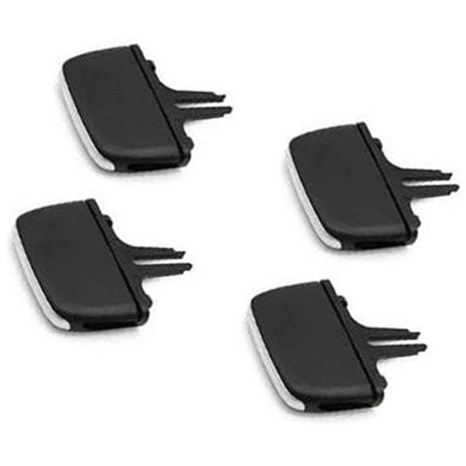 Vuzmode for Volvo, XC90 V90 S90 Auto Klimaanlage Vent Clip Reparatur Kit Vorne Hinten AC Vent Grille Outlet Tab Clip Slider Ersatz für den Lüftungsclip im Auto(Black Rear Right) von Vuzmode