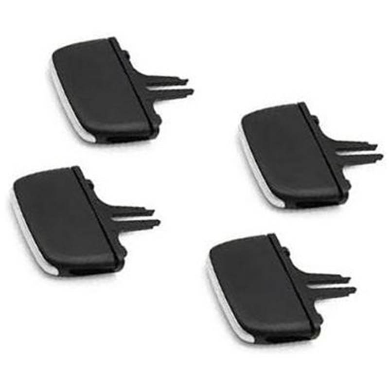 Vuzmode for Volvo, XC90 V90 S90 Auto Klimaanlage Vent Clip Reparatur Kit Vorne Hinten AC Vent Grille Outlet Tab Clip Slider Ersatz für den Lüftungsclip im Auto(Black Rear Right) von Vuzmode