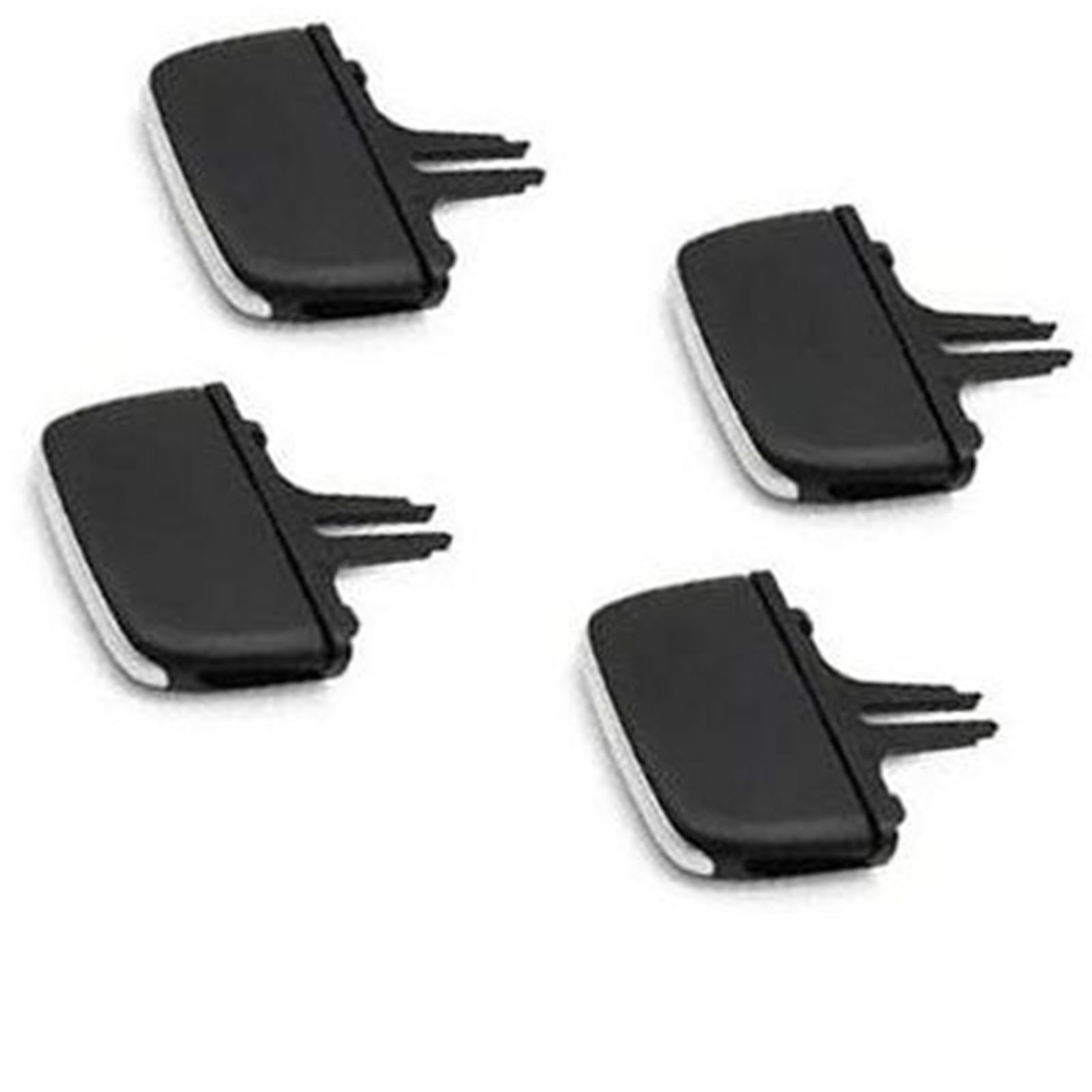 Vuzmode for Volvo, XC90 V90 S90 Auto Klimaanlage Vent Clip Reparatur Kit Vorne Hinten AC Vent Grille Outlet Tab Clip Slider Ersatz für den Lüftungsclip im Auto(Black Rear Right) von Vuzmode