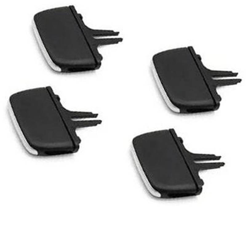 Vuzmode for Volvo, XC90 V90 S90 Auto Klimaanlage Vent Clip Reparatur Kit Vorne Hinten AC Vent Grille Outlet Tab Clip Slider Ersatz für den Lüftungsclip im Auto(Black Rear Right) von Vuzmode