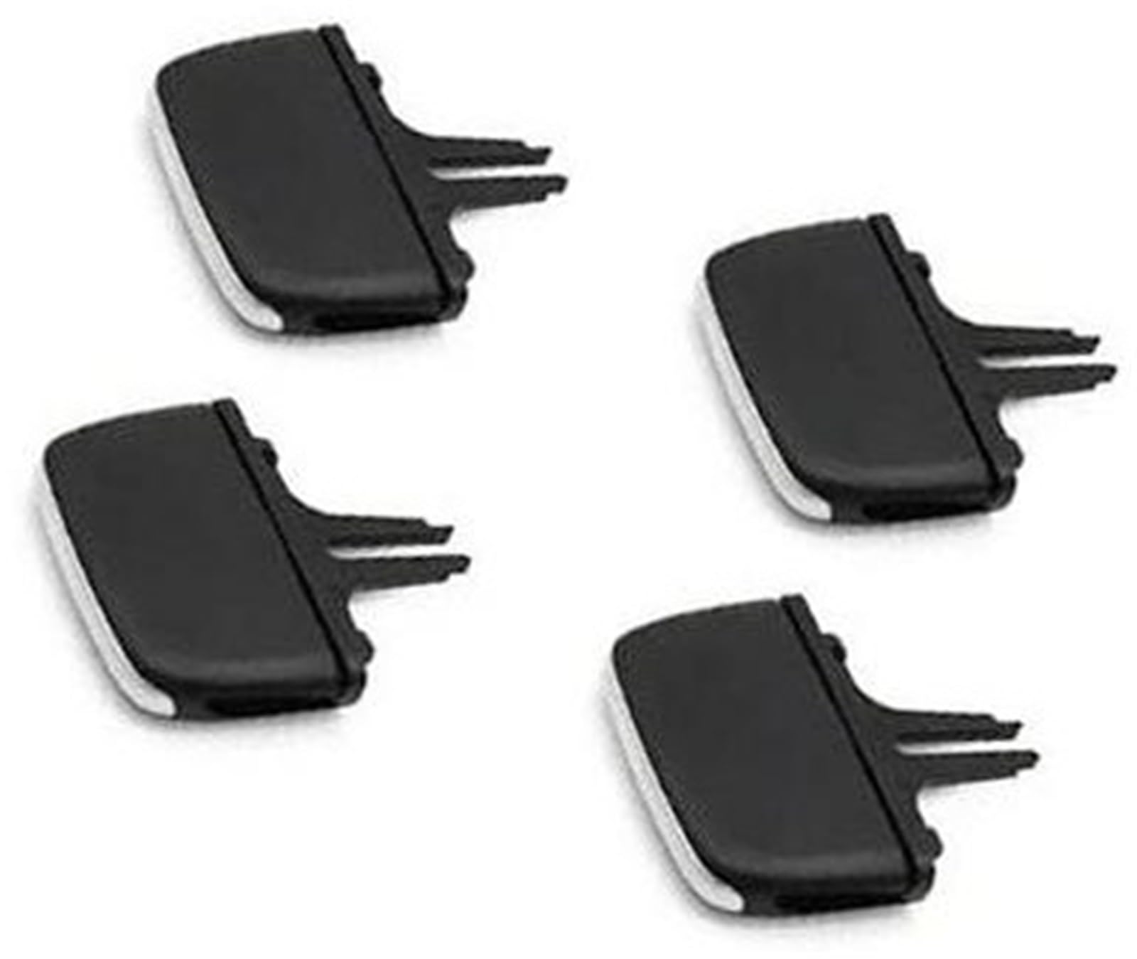 Vuzmode for Volvo, XC90 V90 S90 Auto Klimaanlage Vent Clip Reparatur Kit Vorne Hinten AC Vent Grille Outlet Tab Clip Slider Ersatz für den Lüftungsclip im Auto(Black Rear Right) von Vuzmode
