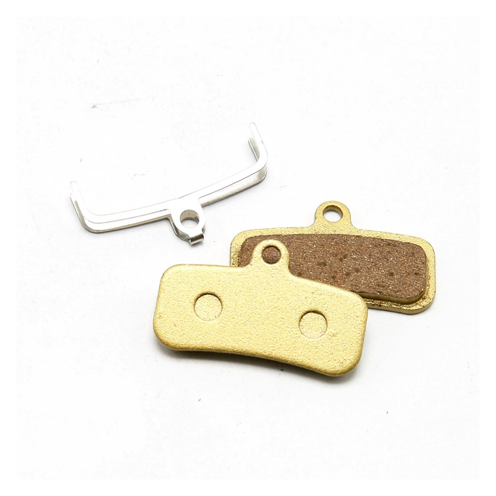 Vuzmode for XTR BR M9000 M9020 M675 Q10ys Harz Keramik Metall Alfine S700 Deore M615 Rs785, 4 Paar MTB Fahrrad-Scheibenbremsbeläge Fahrradbremsbeläge(Gold) von Vuzmode