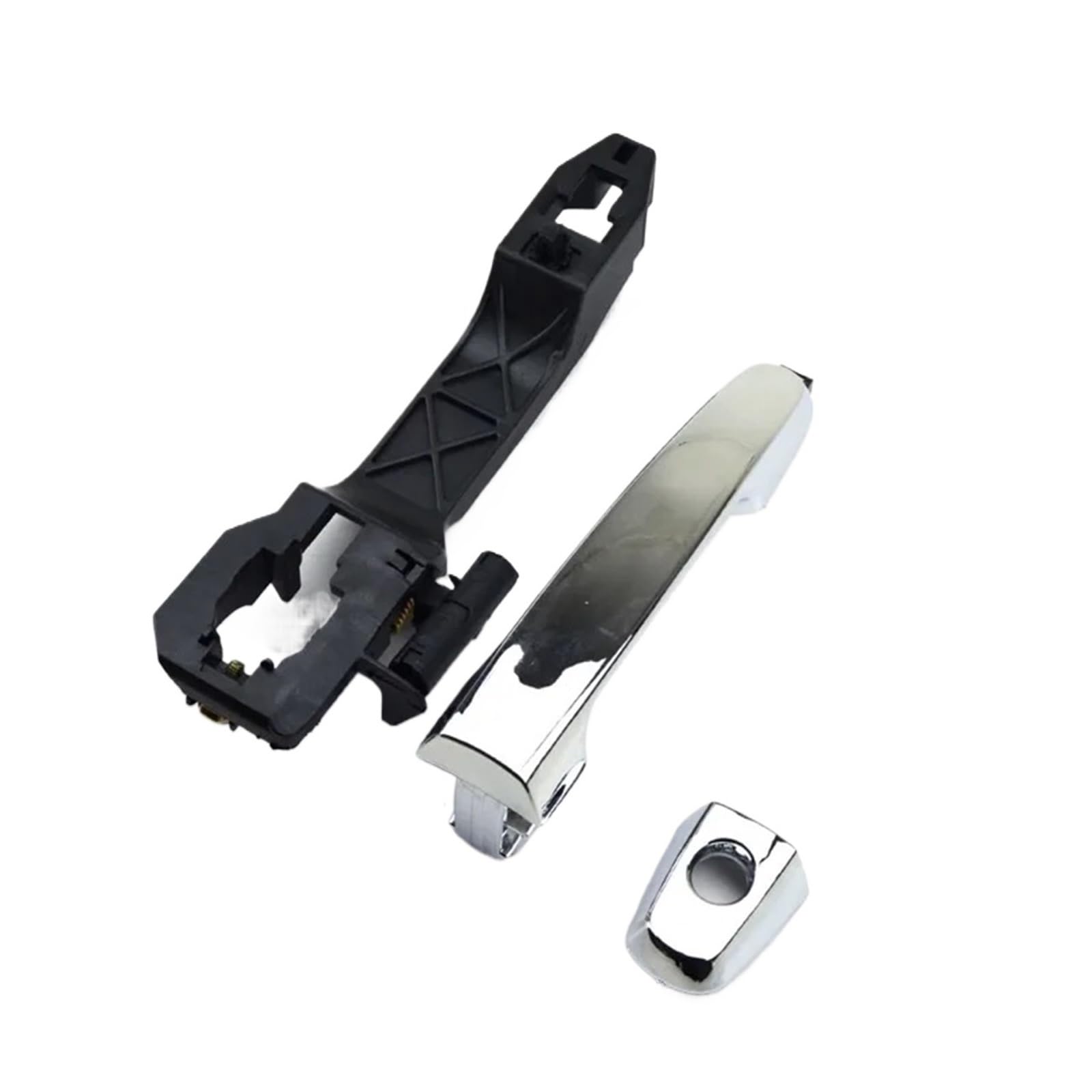 Auto Türgriff Für BYD F3 Für F3R Schwarz Überzogene Vorne Hinten Links Rechts Neue Tür Außen Griff Schalt Puller Asssembly Induktive Äußere Greifer(Plated Front Left) von Vvhabpm