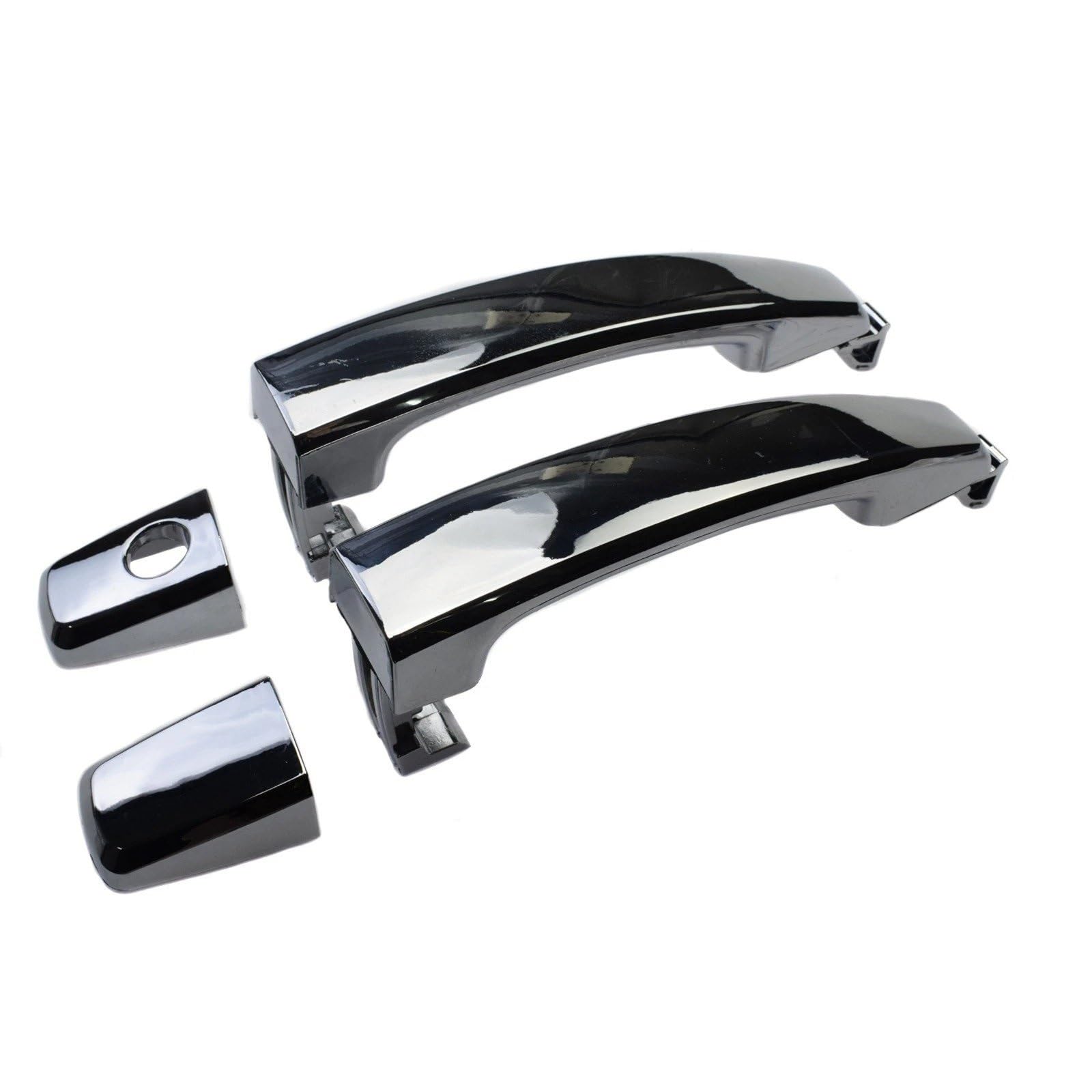 Auto Türgriff Für Chevrolet Aveo Für Captiva Sport Saturn Vue 2.4L 2007-2015 Außentürgriff Chrom Vorne Hinten Links Rechts 96468266 96468306(Front Pair 1 Keyhole) von Vvhabpm