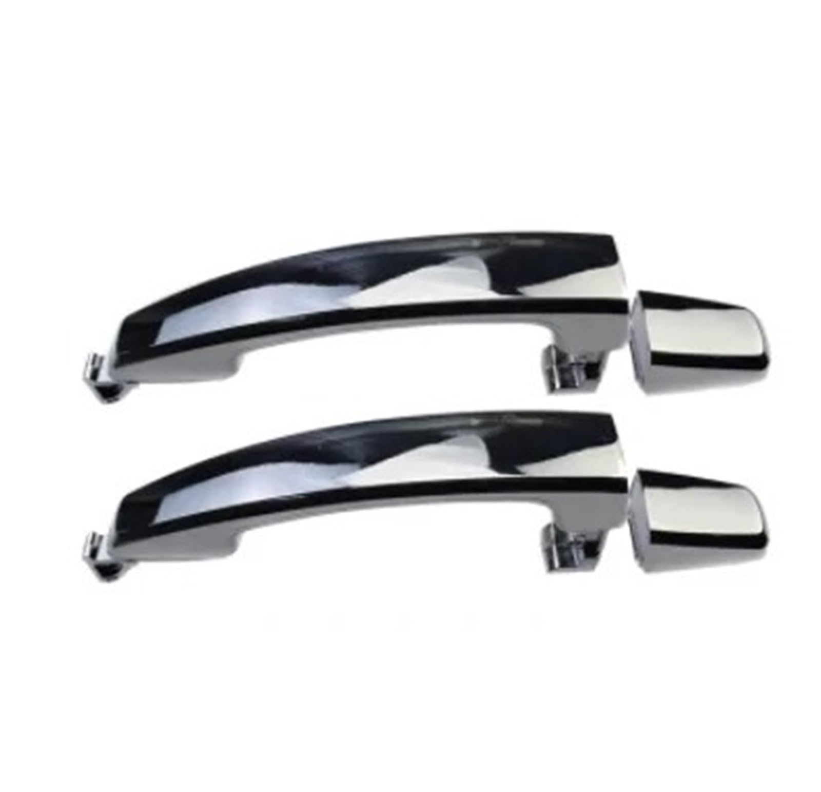 Auto Türgriff Für Chevy Für Chevrolet Für Captiva Für Sport Aveo Saturn Vue Chrom Vorne Hinten Links Rechts Außentürgriff 96468266 96468306(Pair C) von Vvhabpm