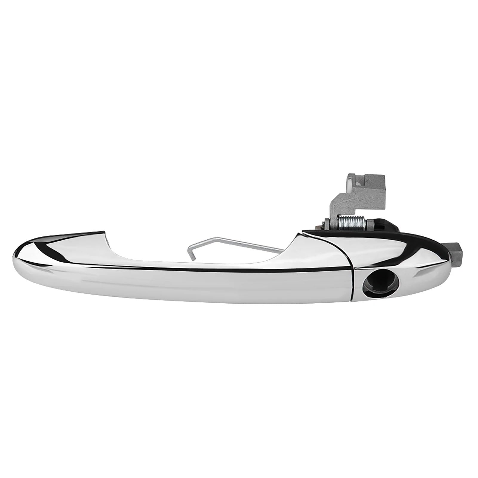 Auto Türgriff Für FIAT Für 500 2012 2013 2014 2015 2016 2017 2018 Auto Außentürgriff Chrom Linkslenker Außentürgriff 68069943AC(Left Drivers Side) von Vvhabpm