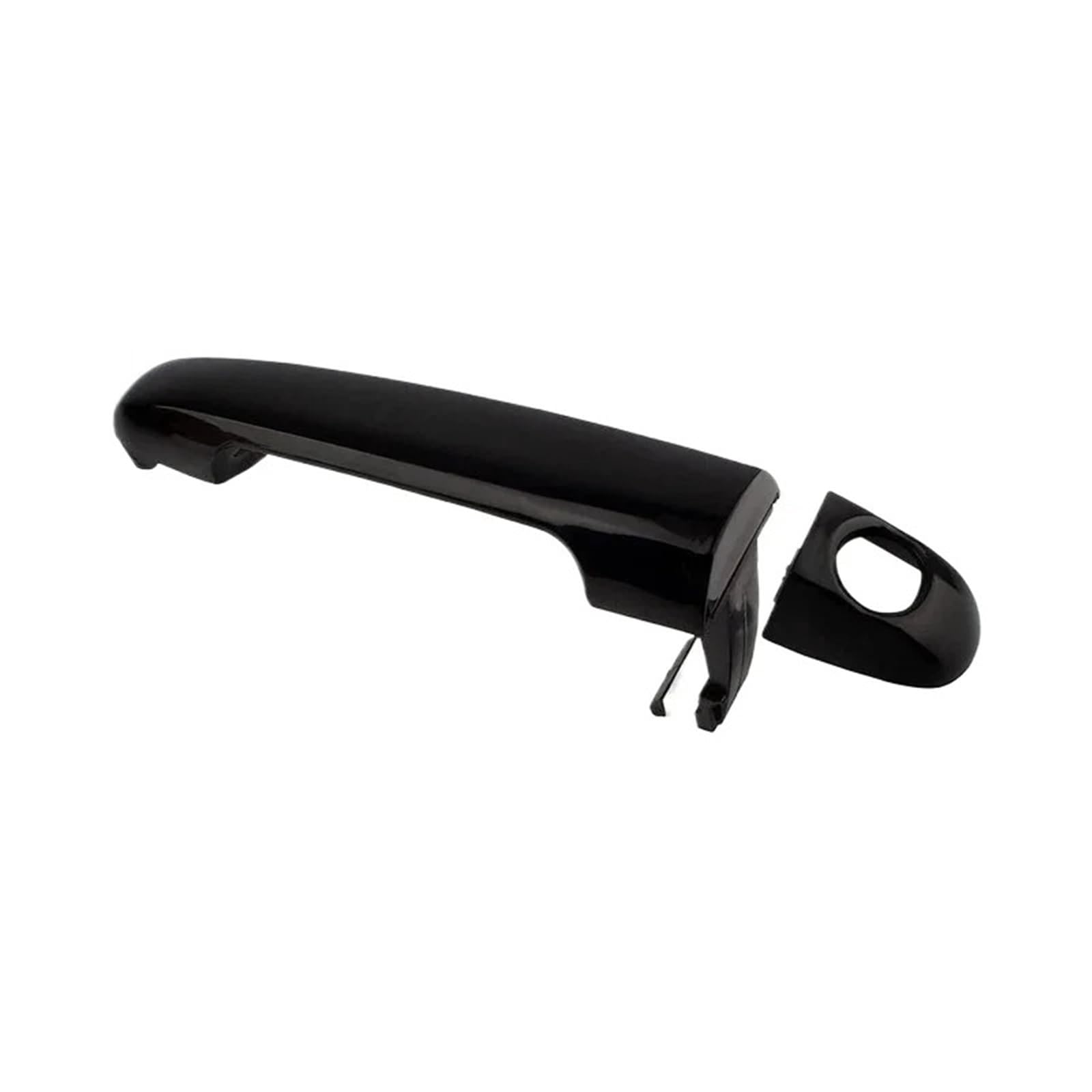 Auto Türgriff Für Hyundai Für Elantra HD 2006 2007 2008 2009 2010 2011 2012 Außentürgriff Schwarz Außentürgriff 82651-2H000 82661-2H000(Front Left) von Vvhabpm