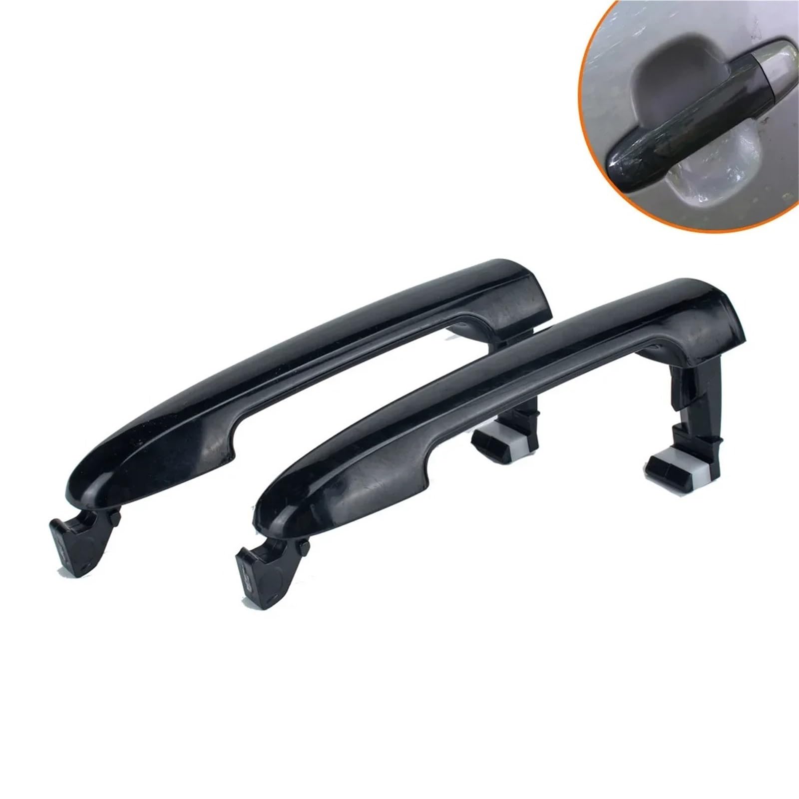 Auto Türgriff Für Hyundai Für Sonata 2005–2010 2-teiliger Schwarzer Türgriff Außen Vorne Hinten Fahrer- Beifahrerseite Passend Für Jede Tür 826513K000 Auto Türgriff Für Hyundai Für Sonata 2005–2010 2-teiliger Schwarzer Türgriff Außen Vorne Hinten Fahrer- Beifahrerseite Passend Für Jede Tür 826513K000 von Vvhabpm