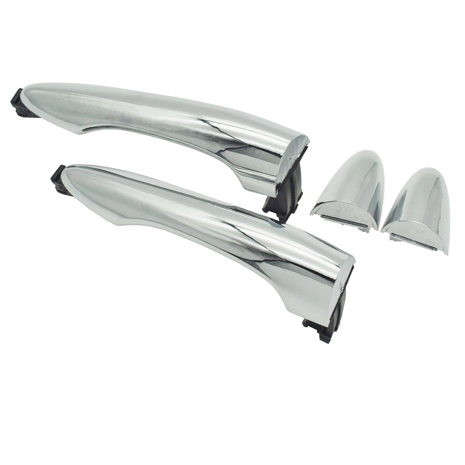 Auto Türgriff Für Kia Für Sportage 2011-2016 Auto Chrom Außentürgriff 82661-3W000 826513W010 826613W010 83651-3W000 826523W010 83661-3W000(Rear Left and Right) von Vvhabpm