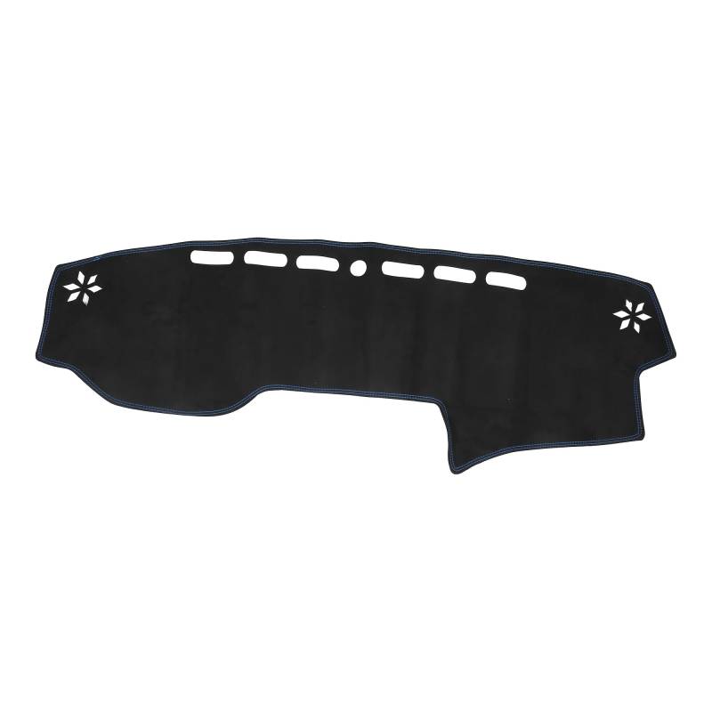 Mittelkonsole Matte Für 4runner 2015 2016 2017 2018 2019 Dashboard-Dash-Abdeckungsmatte rutschfeste Sonnenschutzdach-Abdeckungsunterlage Teppichschutz Armaturenbrett Matte(Black Blue) von Vvhabpm