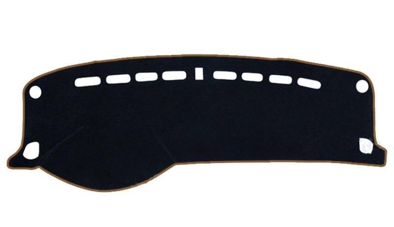 Mittelkonsole Matte Für Accord 6 1997 1998 1999 2000 2001 2002 Anti-Rutsch-Matte Armaturenbrett-Abdeckung Pad Sonnenschirm Dashmat Schützen Cape Teppich Zubehör Armaturenbrett Matte(Left Drive - Brown von Vvhabpm