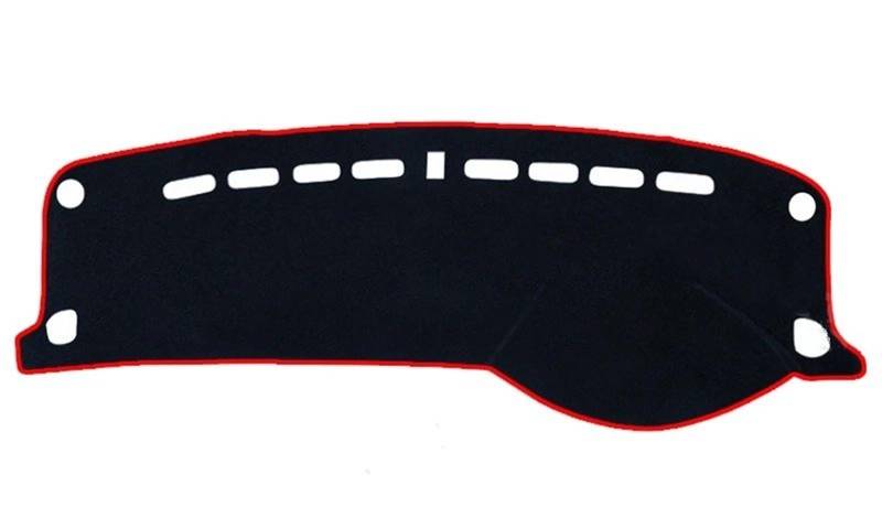 Mittelkonsole Matte Für Accord 6 1997 1998 1999 2000 2001 2002 Anti-Rutsch-Matte Armaturenbrett-Abdeckung Pad Sonnenschirm Dashmat Schützen Cape Teppich Zubehör Armaturenbrett Matte(Right Drive - Red) von Vvhabpm