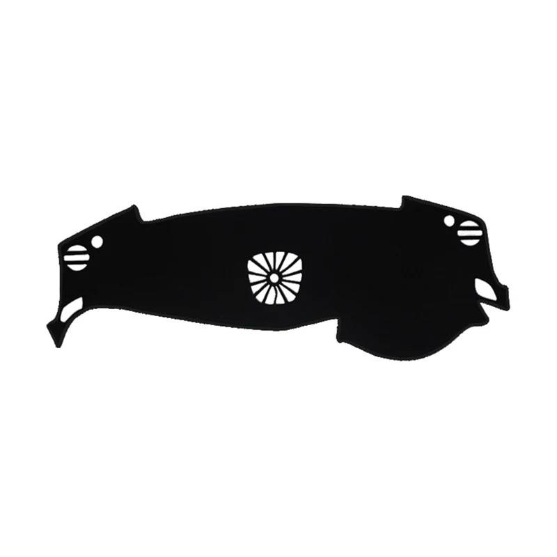 Mittelkonsole Matte Für Altima 2013-2018 Auto-Armaturenbrett-Abdeckung Vermeiden Sie Lichtpad Instrumentenplattform-Abdeckungsmatte Teppichzubehör Armaturenbrett Matte(Black Side RHD) von Vvhabpm