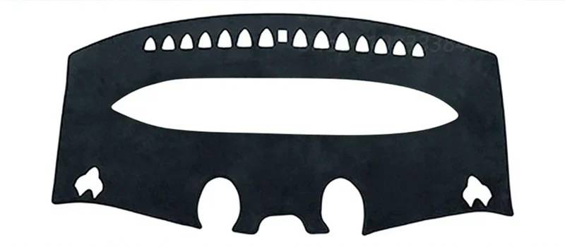 Mittelkonsole Matte Für BYD Für Dolphin Für EA1 Für EV 2021 2022 2023 2024 Auto-Armaturenbrettmatte Vermeiden Sie Licht Sonnenschutzpolsterabdeckung Anti-UV-Teppich Armaturenbrett Matte(B LHD Black) von Vvhabpm