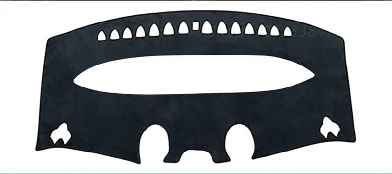 Mittelkonsole Matte Für BYD Für Dolphin Für EA1 Für EV 2021 2022 2023 2024 Auto-Armaturenbrettmatte Vermeiden Sie Licht Sonnenschutzpolsterabdeckung Anti-UV-Teppich Armaturenbrett Matte(B RHD Black) von Vvhabpm