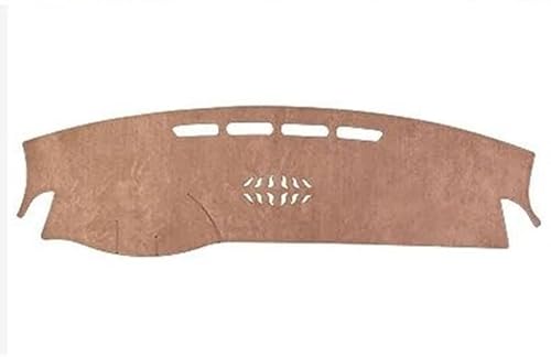 Mittelkonsole Matte Für BYD Für Han Für EV Für DM-i 2022 2023 Lichtdichte Matte Für Das Armaturenbrett Sonnenschutzpad UV-Wärmeschutz Teppichabdeckung Armaturenbrett Matte(Front Orange 1pcs) von Vvhabpm