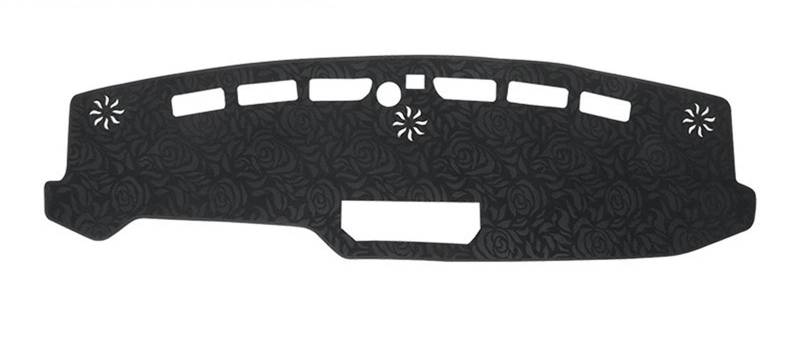 Mittelkonsole Matte Für Bronco Center Console Light Blocking Pad Instrumentenisolierung Und Sonnenschutzpad Zubehör Zur Innenraummodifikation Armaturenbrett Matte(Rose Velvet) von Vvhabpm