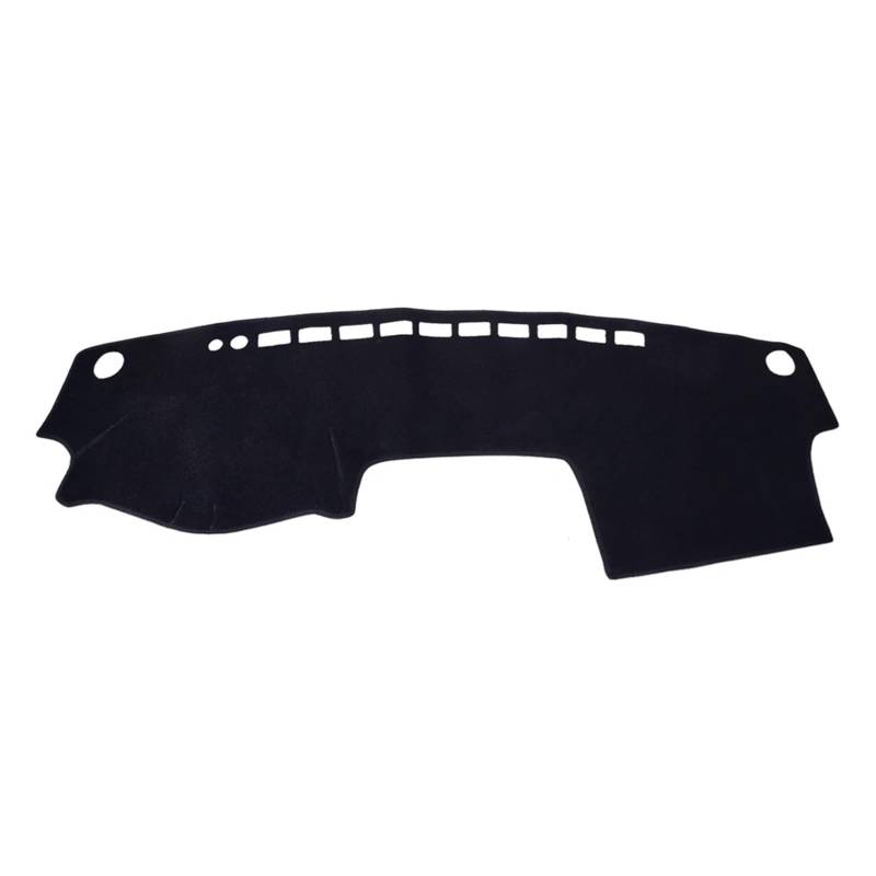 Mittelkonsole Matte Für Camry 2002 2003 2004 2005 2006 Anti-Rutsch-Auto-Dash Dashmat Dashboard-Abdeckungsmatte Linkslenker Schwarz Polyester Armaturenbrett Matte von Vvhabpm