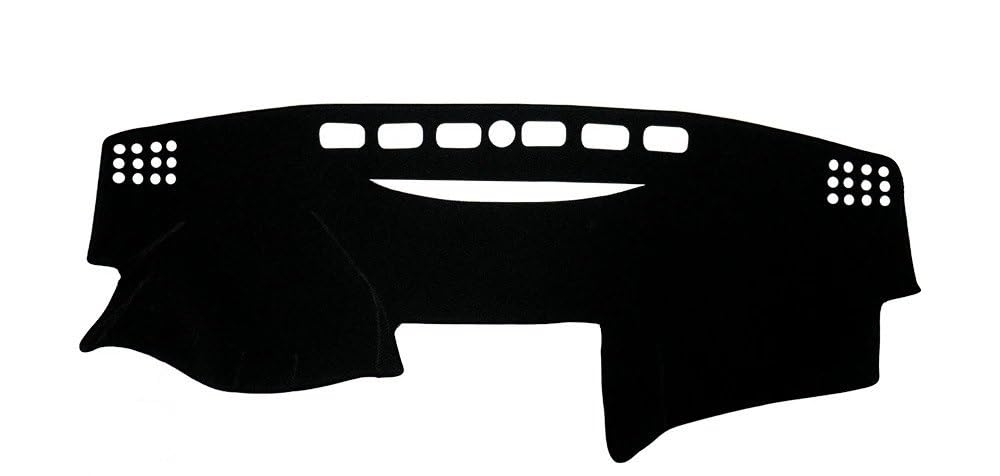 Mittelkonsole Matte Für Camry Bord Abdeckung Pad Teppich 2007 2008 2009 2010 2011 Auto Dashboard Abdeckung Dashmat Dash Pad Dash Matte Armaturenbrett Matte(Black Edge-LHD) von Vvhabpm