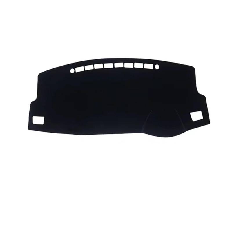Mittelkonsole Matte Für Corolla Von 2014 Zu 2018 Schwarz Auto Armaturenbrett Vermeiden Licht Pad Weich Mit Kanten Prozess Instrument Plattform Matten Armaturenbrett Matte(RR-Front Black Side) von Vvhabpm