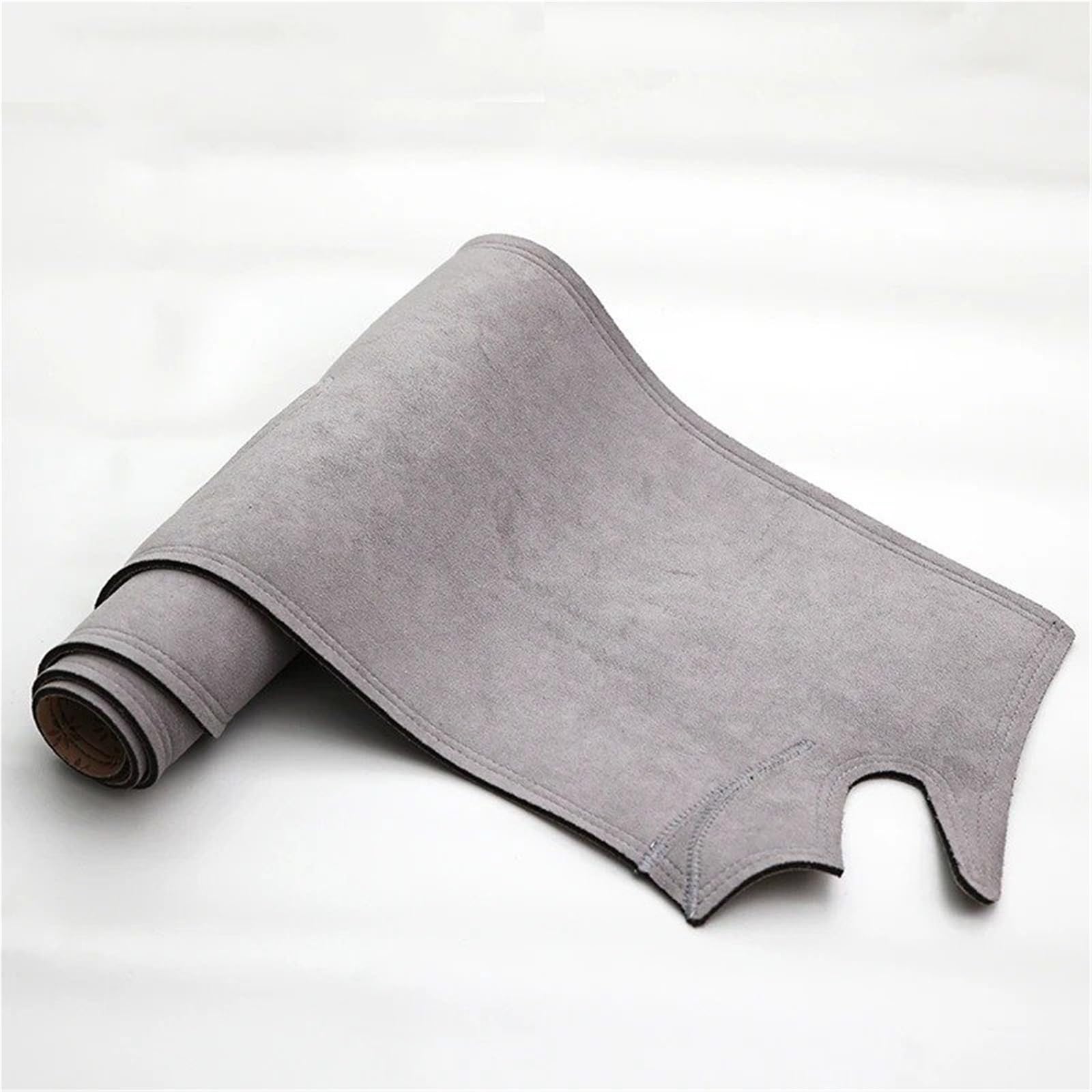 Mittelkonsole Matte Für Crown Für S180 2003 2004 2005 2006 2007 2008 Wildleder Dashmat Dash Matte Abdeckung Dashboard Pad Teppich Auto Styling Zubehör Armaturenbrett Matte(RHD,Grey_Without HUD) von Vvhabpm