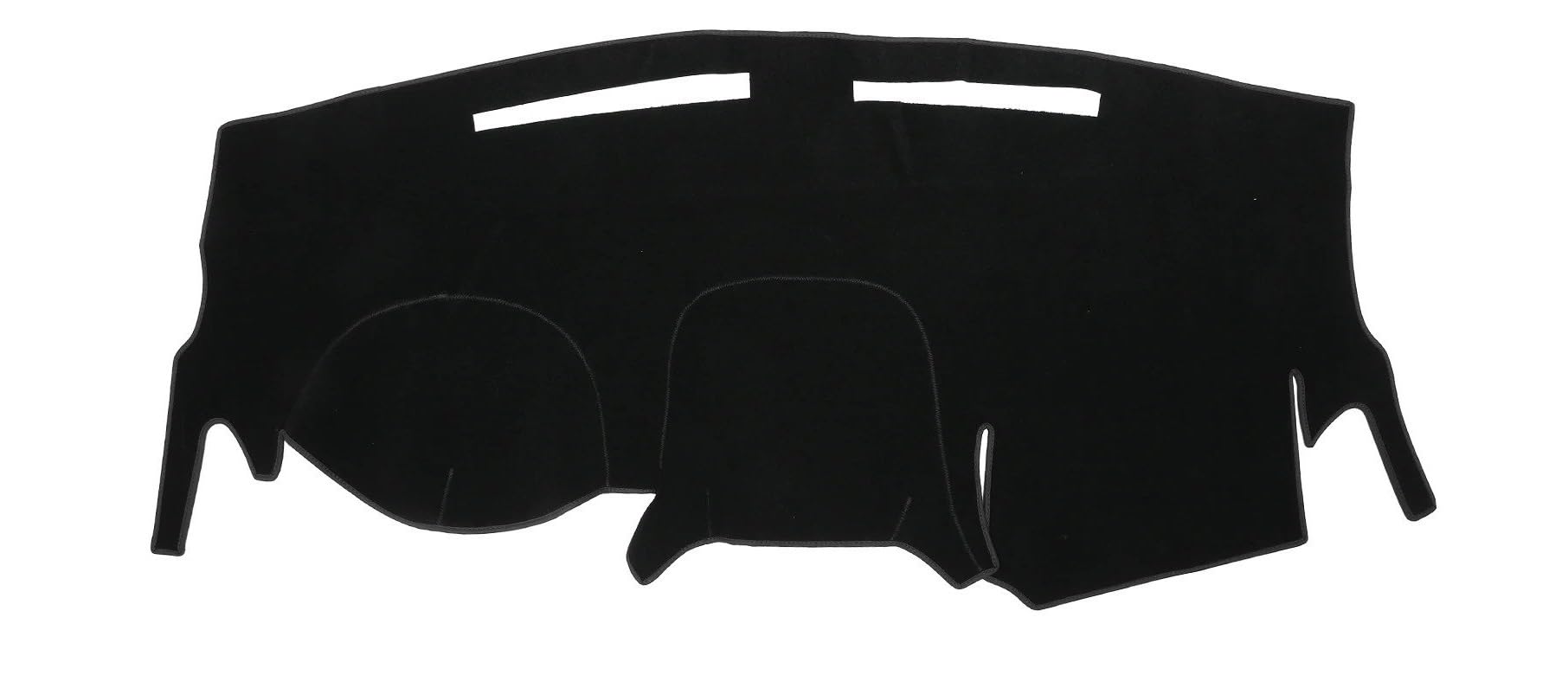 Mittelkonsole Matte Für Dodge Für Grand Für Caravan 11-20 Dashboard-Dashboard Abdeckung Matte Schutz Pad Schwarz Armaturenbrett Matte(Black) von Vvhabpm