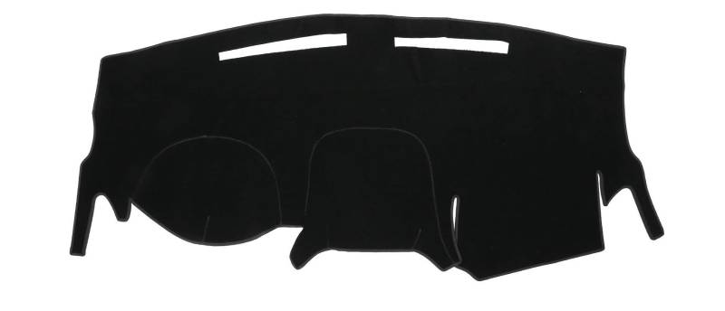 Mittelkonsole Matte Für Dodge Für Grand Für Caravan 11-20 Dashboard-Dashboard Abdeckung Matte Schutz Pad Schwarz Armaturenbrett Matte(Black) von Vvhabpm
