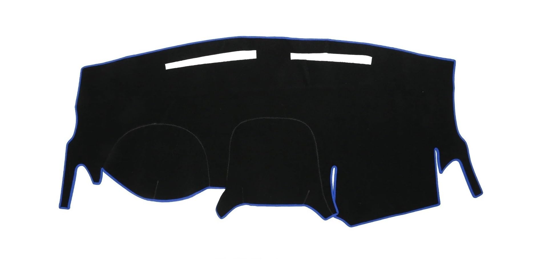Mittelkonsole Matte Für Dodge Für Grand Für Caravan 11-20 Dashboard-Dashboard Abdeckung Matte Schutz Pad Schwarz Armaturenbrett Matte(Black Blue) von Vvhabpm