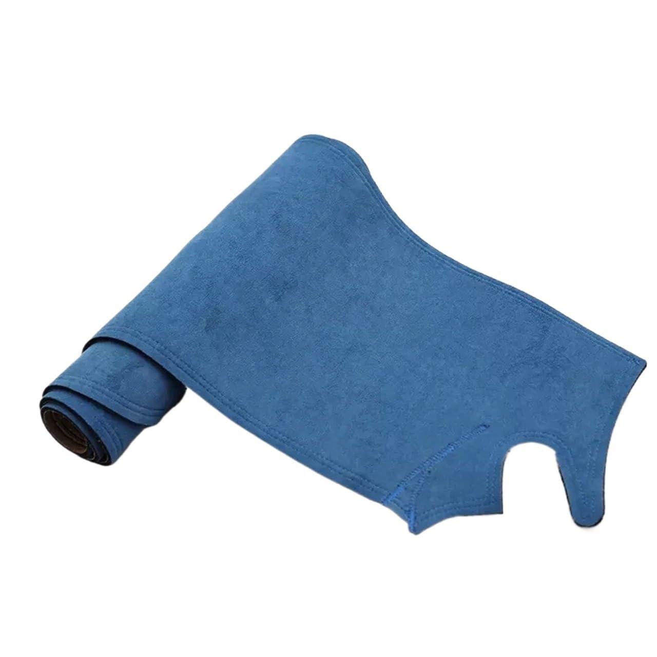 Mittelkonsole Matte Für Elgrand Für E51 2000 2001 2002-2010 Wildleder Leder Dashmat Dashboard Abdeckung Pad Dash Matte Anti-Slip Teppich Auto Zubehör Armaturenbrett Matte(All Blue RHD) von Vvhabpm