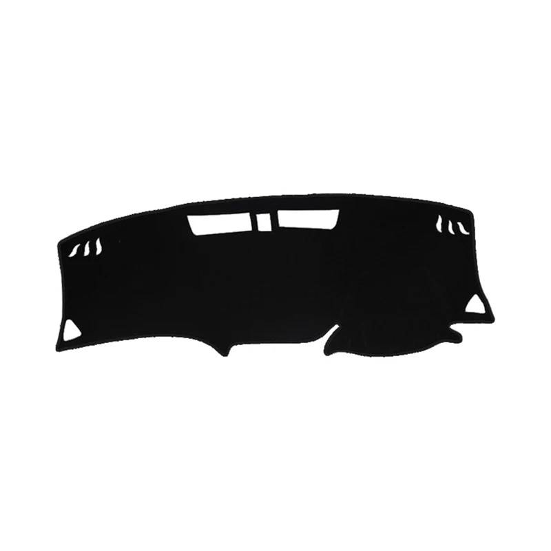 Mittelkonsole Matte Für Equinox 2017 2018 2019 2020 2021-2023 Auto-Armaturenbrett-Abdeckung Vermeiden Sie Lichtmatte Instrumentenplattform-Abdeckungsmatte Teppichzubehör Armaturenbrett Matte(Black Sid von Vvhabpm