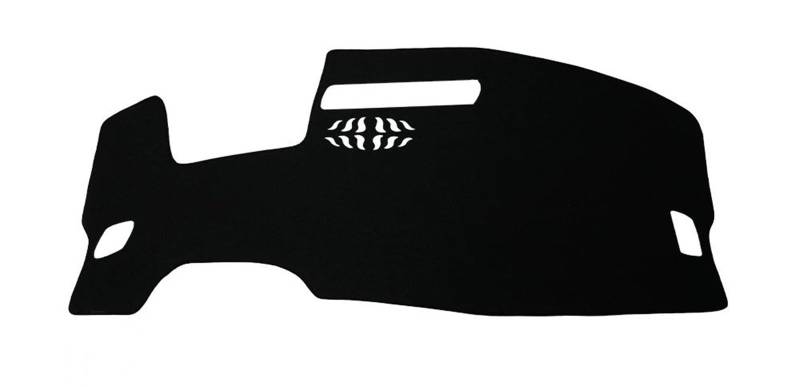 Mittelkonsole Matte Für ID.4 Für CROZZ 2021 2022 2023 2024 Armaturenbrettmatte Sonnenschutz Anti-UV-Teppiche Autozubehör Auto-Armaturenbrett-Abdeckung Armaturenbrett Matte(Black Polyester) von Vvhabpm