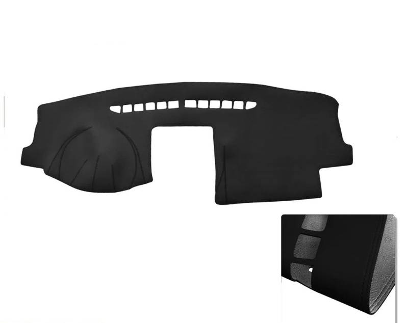 Mittelkonsole Matte Für Jetta 5 Für MK5 Für A5 2006 2007 2008 2009 2010 Auto Armaturenbrett Sonnenschutz Pad Auto Instrument Anti-Rutsch-Leder-Abdeckmatte Armaturenbrett Matte von Vvhabpm