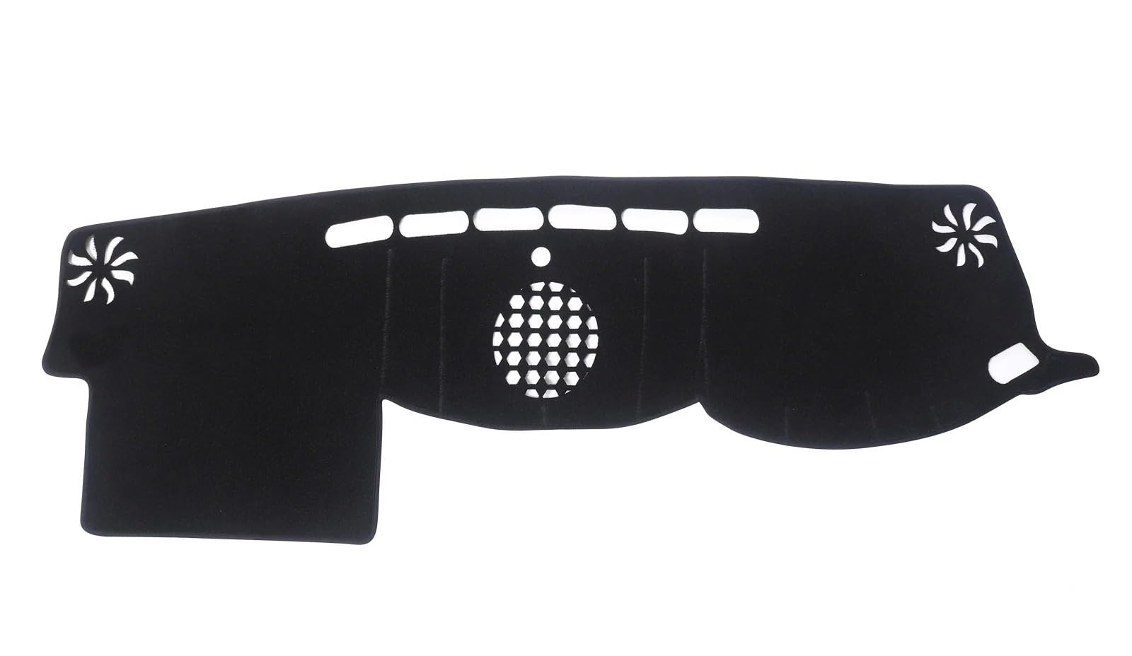 Mittelkonsole Matte Für Land Für Cruiser Für LC200 2016-2021 Dashboard Cover Pad Dash Mat Dashmat Zubehör Sonnenschutz Schutzteppich Armaturenbrett Matte(Right Rudder) von Vvhabpm